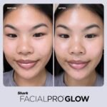 Shark FacialPro Glow at-Home Hydro-Powered Facial System with DePuffi Hot & Cold Therapy – Professional Spa Skincare Device for Pore Cleansing, Hydration, & Radiant Glow, Blue, FH320 - Image 12