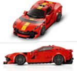 Speed Champion Ferrari 812 Competizione 76914 Toy Blocks, Present, Racing Car, Vehicle, Glue, Boys, Ages 9 and Up - Image 3