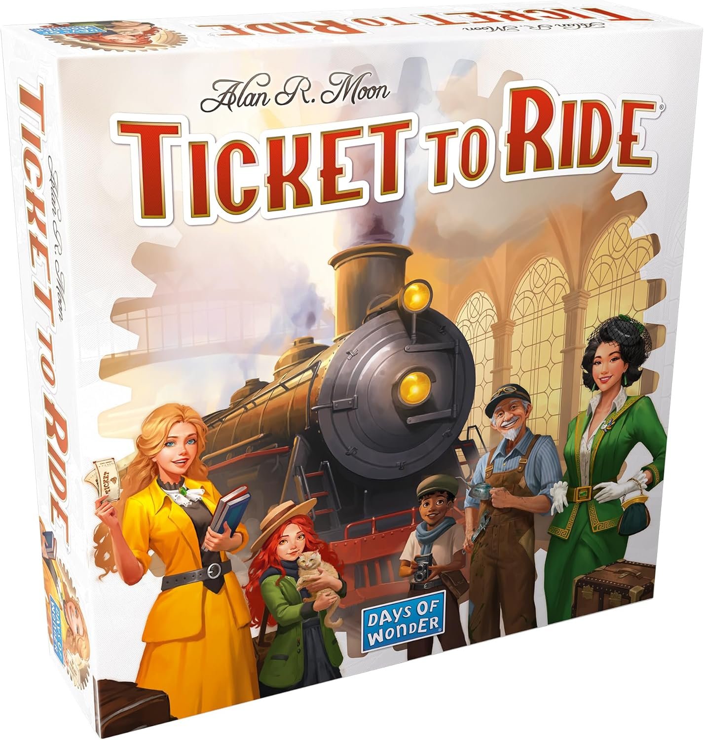 81be7iLdHiL._AC_SL1500_.jpg Asmodee Ticket to Ride Board Game (2025 Refresh) - A Cross-Country Train Adventure for Friends and Family, Strategy Game for Kids & Adults, Ages 8+, 2-5 Players, 30-60 Minute Playtime - Image 1