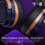 Turtle Beach Stealth 700 Gen 3 Wireless Multiplatform Amplified Gaming Headset for Xbox Series X|S, Xbox One, PC, PS5, Mobile – 60mm Drivers, AI Noise-Cancelling Mic, Bluetooth, 80-Hr Battery – Cobalt - Image 3