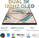 ASUS Zenbook Duo Laptop, Dual 14” OLED 3K 120Hz Touch Display, Evo, Intel Core Ultra 9 285H, Intel Arc Graphics, 32GB RAM, 1TB SSD, Windows 11, UX8406CA-PS99T - Image 5