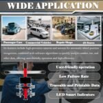 3D Wheel Alignment Machine with Auto Tracking High Precision 0.1mm/0.01° Accuracy for Cars & Trucks, 60,000+ Vehicle Database, Smart Voice Guidance, No Calibration Needed 110V - Image 6