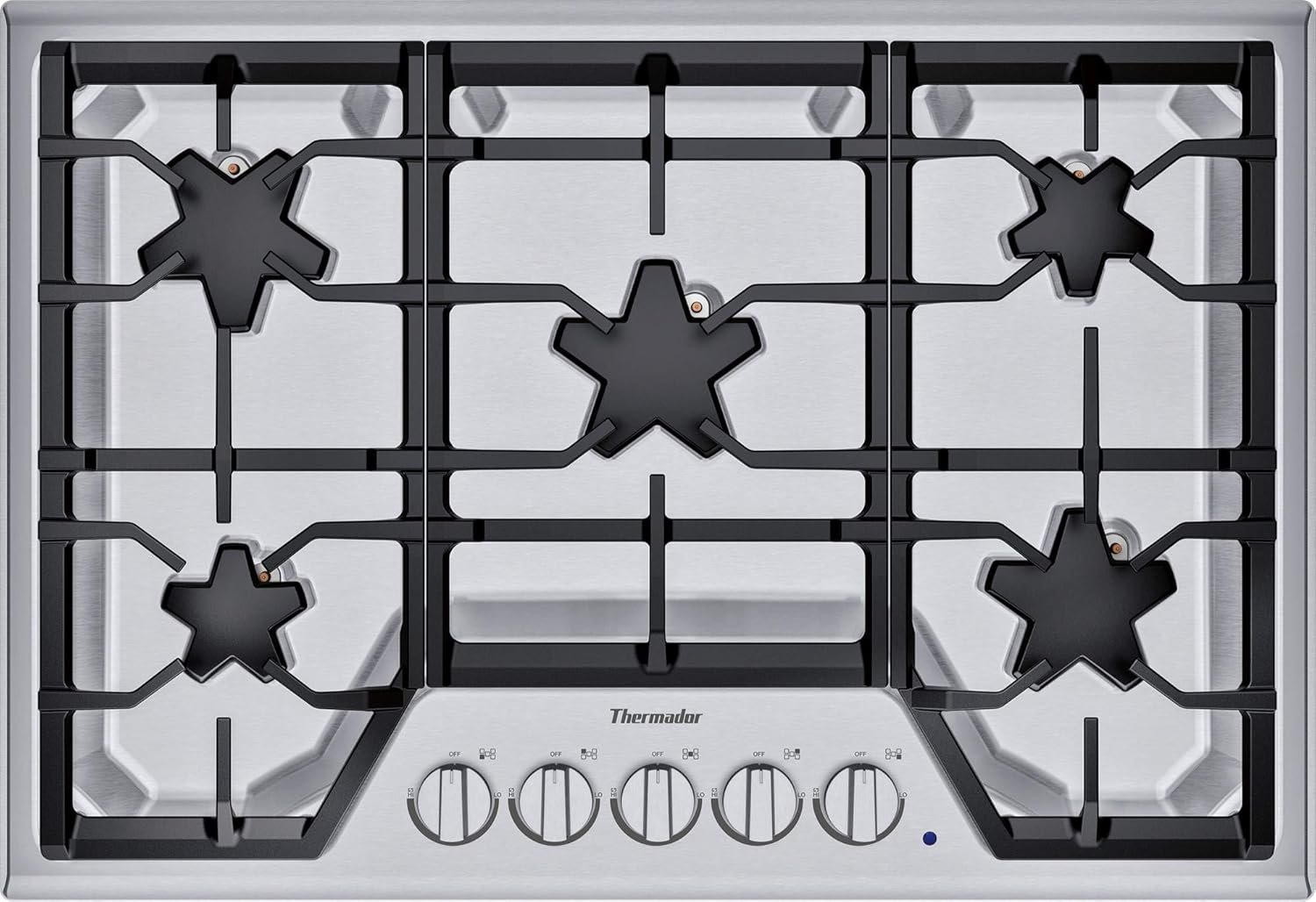 81fS8AlOssL._AC_SL1500_.jpg Thermador 30" Stainless Steel Gas Cooktop - SGS305TS - Image 1