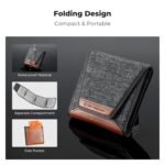 K&F Concept 67mm UV/CPL/ND Lens Filter Kit (3 Pieces)-18 Multi-Layer Coatings, UV Filter + Polarizer Filter + Neutral Density Filter (ND4) + Cleaning Cloth+ Filter Pouch for Camera Lens (K-Series) - Image 8
