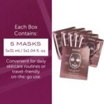 111SKIN Rose Gold Brightening Facial Treatment Mask | Fragrance Free | The Ultimate Pre-Event Mask | For Hydration & Radiance | Set of 5 (1.01 oz each) - Image 6