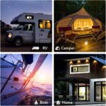 JJN Bifacial 200 Watt Solar Panel, 16BB N-Type 200W 12V 25% High Efficiency 200W Solar Panels, Monocrystalline Solar Module for RV Home Farm Trailer Camper Marine Off-Grid Solar System - Image 6