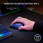 Razer Naga V2 Pro Wireless MMO Gaming Mouse: 19+1 Programmable Buttons w/Swappable Side Plates - HyperScroll Pro Wheel - Focus 30K Optical Sensor - Mouse Switches Gen-3-300 Hr Battery - Image 4