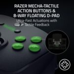 Razer Wolverine V3 Pro Wireless Gaming Controller: Licensed for Xbox Series X|S, Xbox One, Windows PC - 6 Remappable Buttons - Fast Triggers - Customizable Thumbsticks - Wired Tournament Mode - Black - Image 10