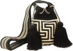 SMALL WAYUU Mochila Bag For Women original bolsa tejida colombiana authentic crochet pattern Gift from Colombia