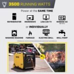 Champion Power Equipment 4500-Watt RV Ready Portable Inverter Generator with Quiet Technology and CO Shield - Image 5
