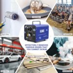 45,000mg/h Commercial Ozone Generator with 600mg/h Water Ozone - Smart Air & Water Purifier for Home, Car, Smoke, Pet Odor Removal, Fruit/Vegetable/Meat/Sea Food Cleaning - Image 4