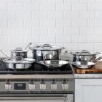 All-Clad D3 10-Piece Stainless Steel Cookware Set, 3-Ply Made in USA Cookware- Includes Frying Pans, Saucepan, Sauté-Pan, Stockpot, Professional Cookware -Induction & Oven Safe - Image 2