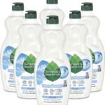 Seventh Generation Dish Liquid Soap Free & Clear liquid soap Pack of 6 Dishwashing Soap Dish Soap for sensitive skin 19 oz
