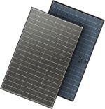 JJN Bifacial 400 Watt Solar Panel, N-Type 16BB 400W Solar Panels, 25% High Efficiency Monocrystalline Solar Module for 12V/24V/48V PV System for Homes Rooftop Farm RV and Off-Grid Applications