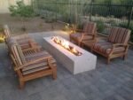 Somer Grade-A Teak Wood Luxurious 5pc Sofa Set:4 Lounge Chairs and 35" Round Coffee Table - Furniture only - Image 3