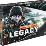 Pandemic Legacy Season 2 Board Game (Black) - Fight to Save Humanity from Plague! Cooperative Strategy Game for Kids and Adults, Ages 13+, 2-4 Players, 60 Minute Playtime, Made by Z-Man Games
