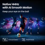 Hisense 55" Class U6 Series Mini-LED 4K UHD Smart Fire TV (55U65QF, 2025 Model) - QLED, Native 144Hz, HDR10+, Dolby Vision IQ, Dolby Atmos, Game Mode Pro, ALLM, Alexa Built in, Black - Image 6