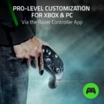 Razer Wolverine V3 Pro Wireless Gaming Controller: Licensed for Xbox Series X|S, Xbox One, Windows PC - 6 Remappable Buttons - Fast Triggers - Customizable Thumbsticks - Wired Tournament Mode - Black - Image 11