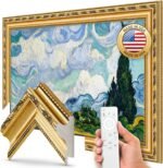 Ornate Gold 65" Premiere Deco TV Frame - Compatible ONLY with Samsung The Frame TV and Pro TVs (Fits 2021-2025, LS03A, LS03B,LS03C,LS03D,LS03FA,LS03FW)