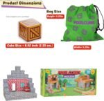 BrainSpark 100PCS Magnetic Pixel Cubes World Pack STEM Building Blocks for Kids Montessori Educational Toys Fidget Sensory Set Construction Stacking Toy for Kids 3-9 Boys and Girls Birthday Gifts - Image 5