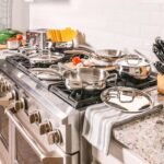 BergHOFF Belly Shape 18/10 Stainless Steel 12Pc Cookware Set, Metal Lids, Fast, Evenly Heat, Induction Cooktop Ready - Image 4
