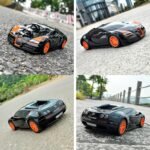 BEZGAR Bugatti Toy Car - Officially Licensed Bugatti Grand Sport Vitesse Remote Control Car,1:24 Scale Sport Racing Toy Car Model Vehicle for Kids, Adults, Girls and Boys (47000 Black) - Image 6