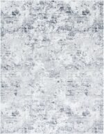 SAFAVIEH Area Rug 8x10 - Amelia Collection - Large - Grey & Ivory, Modern Design, Non-Shedding & Easy Cleaning, Ideal for Living Room, Bedroom, Office, Dining Space (ALA705G) - Image 3