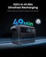 Anker SOLIX C1000 Gen 2 Portable Power Station with Water Resistant Bag, 2,000W (Peak 3,000W) Solar Generator, Full Charge in 49 Min, 1024wh LiFePO4 Battery for Home Backup, Power Outages, and Camping - Image 2