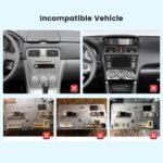 [4Core 64G] Android 15 Car Stereo for Subaru Forester Impreza WRX 2008-2012, Hikity 9 Inch Touchscreen Radio Wireless Carplay Android Auto Mirror Link GPS WiFi Bluetooth FM/RDS/EQ MIC Backup Camera - Image 3