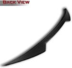 Stay Tuned W-Power ABS Material V-Style Rear Trunk Duckbill Lip Spoiler Splitter Wing Compatible with 2012-2018 Audi A7 / S7 / RS7 (Carbon Fiber Painted) - Image 3