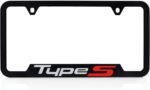 ACURA ZDX Type S License Plate Frame - UV Printed ON Plastic