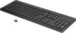 HP 230 Wireless Keyboard - Wireless Connection - Low-Profile, Quiet Design - Windows & Mac OS - Laptop, PC Compatible - Shortcut Keys & Number Pad - Long Battery Life (‎3L1E7AA#ABA),Black