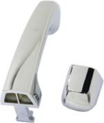 Garage-Pro Exterior Door Handle SET Compatible with Toyota 4Runner 2010-2020, Lexus GX460 2010-2015, Land Cruiser 2019-2020 For Models Without Sensor Chrome Plastic Rear, Driver and Passenger Side - Image 4