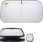 Custom Made Windscreen Sun Shade Compatible with Maserati MC20 Cielo 2024-2025,Sun Protection,Inner Foldable car Sunshade(Silver) - Image 2