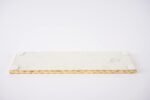 Mud Pie - 40700003 Mud Pie Marble and Gold Edge Hostess Set Serving Platter, One Size, white - Image 4