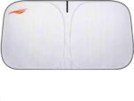 Custom Made Windscreen Sun Shade Compatible with Maserati MC20 Cielo 2024-2025,Sun Protection,Inner Foldable car Sunshade(Silver)