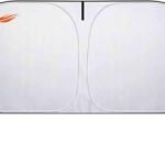 Custom Made Windscreen Sun Shade Compatible with Maserati MC20 Cielo 2024-2025,Sun Protection,Inner Foldable car Sunshade(Silver)