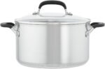 KitchenAid Stainless Steel Cookware/Pots and Pans Set, 10 Piece, Brushed Stainless Steel - Image 11
