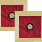 Oriental Silk Cushion Cover (PURPLE)