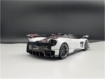 1 18 for Pagani Huayra BC Roadster BC Convertible Edition Simulation Alloy Full Open Car Model Ornament(White) - Image 4