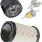 LG276 Maintenance Kit without Oil Compatible with John Deere D140 D130 100 Series Mowers Z345M Z345R Z355E Z355R Z235 Z255 Z335E Z335M Ztrak Mowers X155R X165 X135R X146R