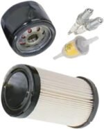 LG276 Maintenance Kit without Oil Compatible with John Deere D140 D130 100 Series Mowers Z345M Z345R Z355E Z355R Z235 Z255 Z335E Z335M Ztrak Mowers X155R X165 X135R X146R