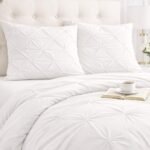 COTTON STICH Pinch Pleated King Size Pillow Shams with Hidden Zipper – Set of 2, 20x36 Inches – 600 Thread Count 100% Egyptian Cotton, Soft Luxury Hotel Style Decorative Pillow Covers – White - Image 2