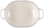 Le Creuset Enameled Cast Iron Signature Oval Casserole with Lid, 3.75 qt., Sea Salt - Image 3