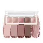 Neutral Eyeshadow Palette 5 Colors, Nude Brown Matte & Subtle Shimmer Shades, Highly Pigmented Blendable Long-Lasting Powder, Smooth No-Fallout Daily Eye Makeup Palette for Work and Natural Looks- C02