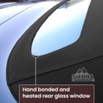 Sierra Auto Tops Replacement Convertible Soft Top with Heated Glass Window, fits Ford Mustang, Shelby, and GT500 Models 2005-2014, Premium Grade Sailcloth Vinyl, Black - Image 3