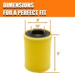 Z355E Z335E Air Filter Tune Up Kit Compatible with John Deere Mowers - Fits Z345R, Z345M, Z355R, Z225, E120, Z235, Z335, Z345, Z355, LT150 with 17.5hp-21hp Engines - Image 6