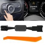 Auto Start Stop Delete/Disable/Eliminator Compatible with Alfa Romeo Giulia Stelvio 2017-2023, Automative Stop Start Engine A-Off System Cancel Device Cable（no Compatible with Quadrifoglio）