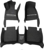 Custom Making Car Floor Mats Compatible with Genesis G70 G80 G90 GV60 GV70 GV80 etc Car Full Coverage Non-Slip Leather Floor Liners (3D Coffee) - Image 7