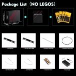 LED Light Kit Compatible with Lego Lamborghini Huracán Tecnica Orange 42196 (Lights Only, No Models), Creative Decor Light Compatible with Lego Lamborghini Huracán Tecnica Orange - Image 6